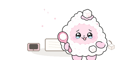 涙目の白くてふわふわした筆者キャラクターが、本の前で婚活を記録しているイラスト